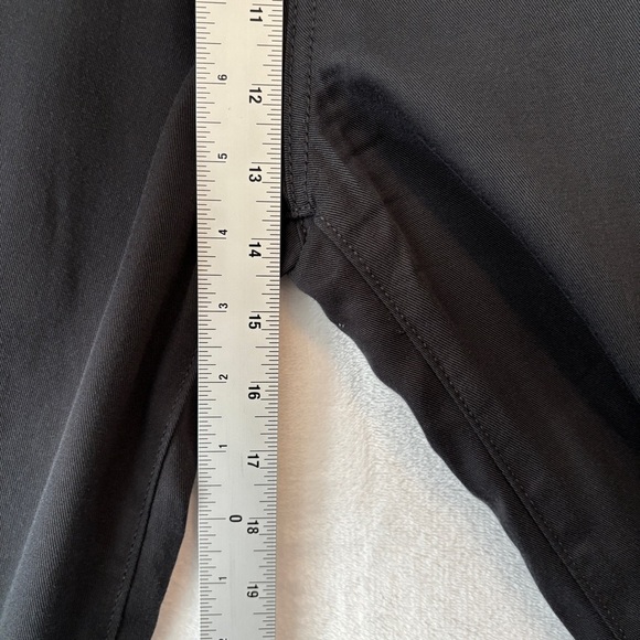 Hudson Jeans womens black casual high rise Tie Front Wide-Leg Pants size 29 - Picture 7 of 13